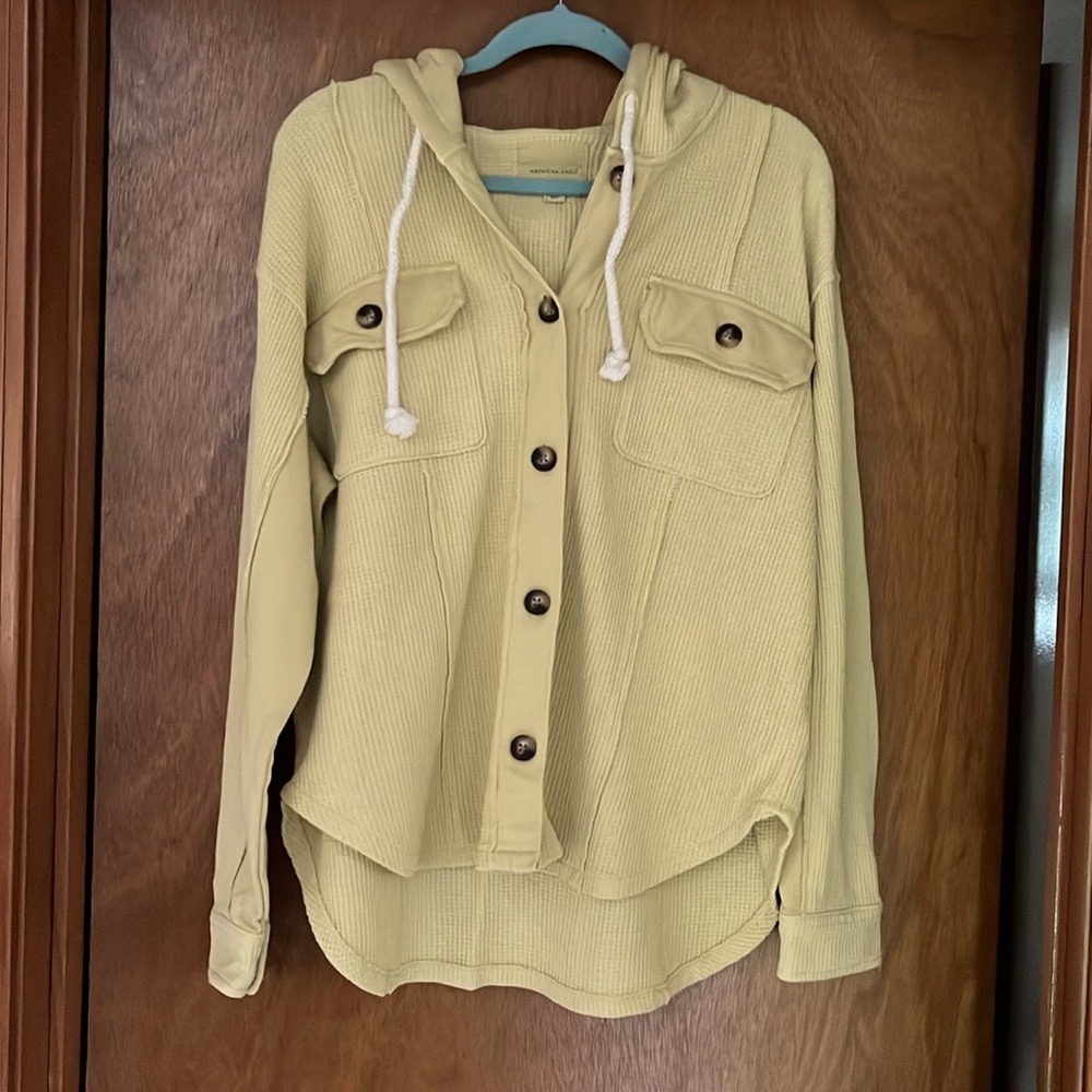 American Eagle Waffle Jacket